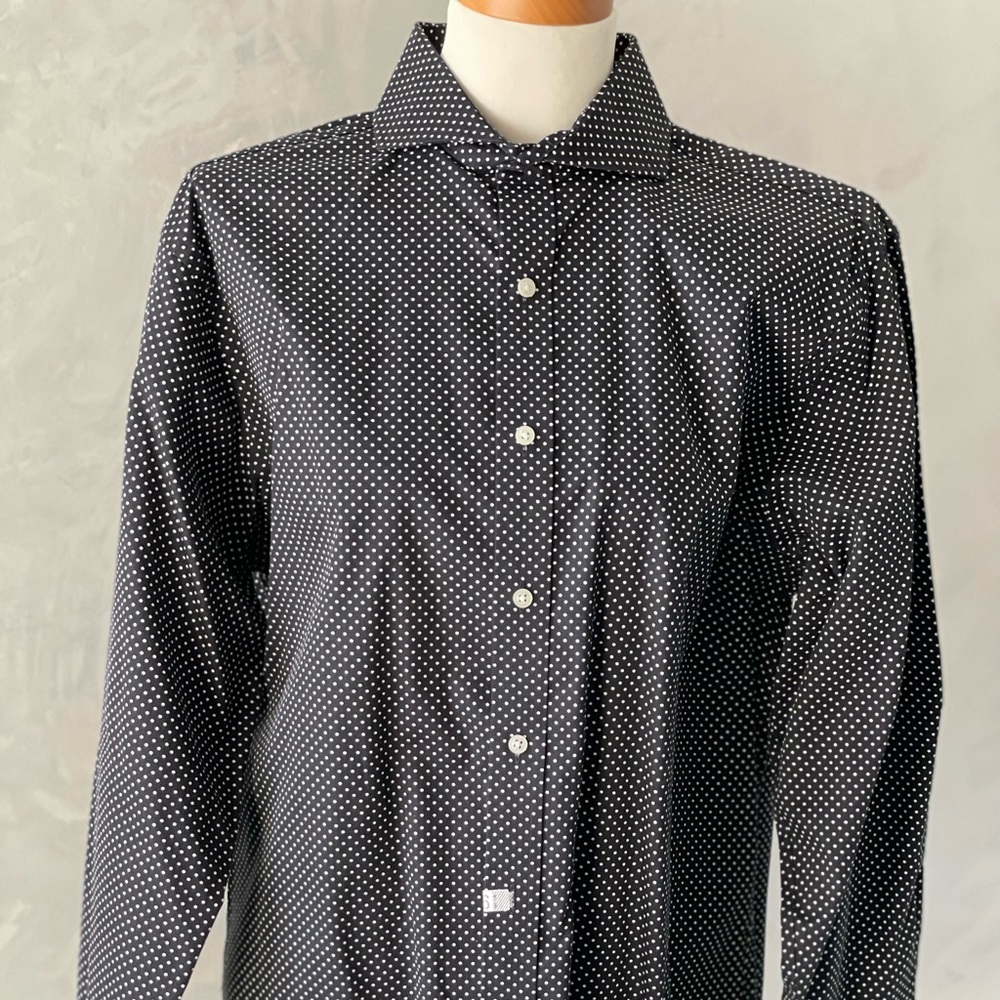 Sean John Tailored Fit Spread Collar Shirt
